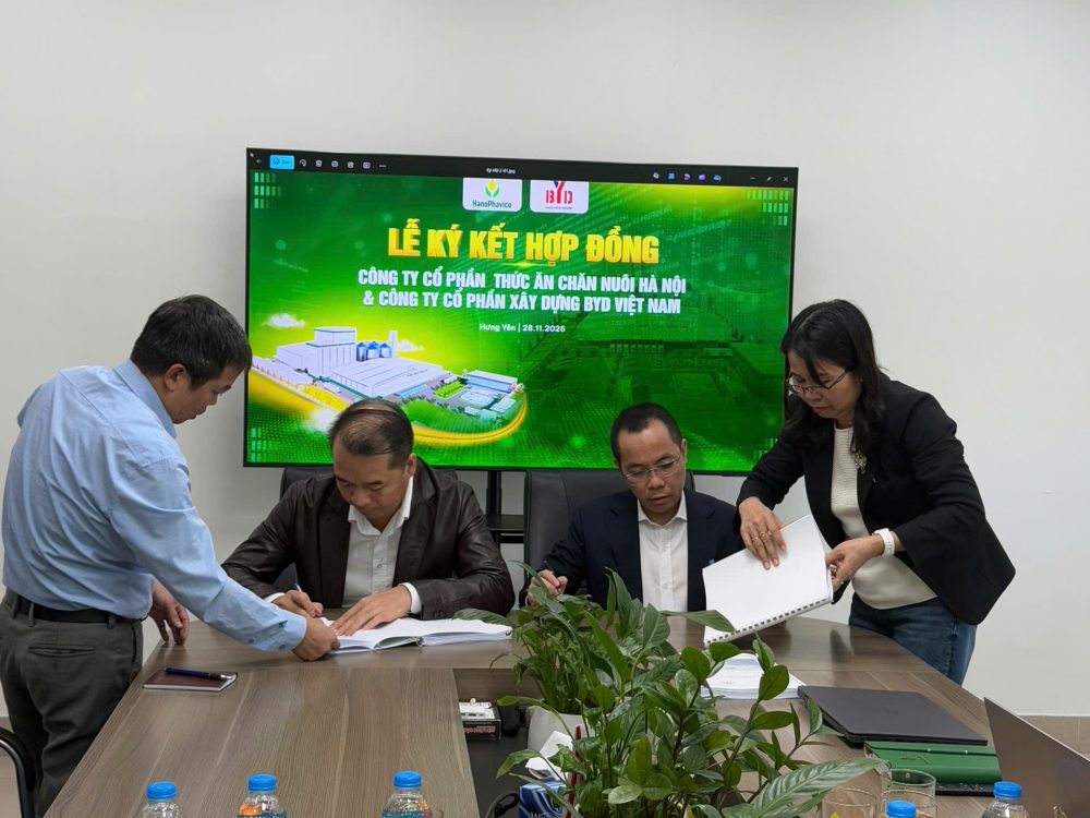 Alternative view of DỰ ÁN NHÀ MÁY SẢN XUẤT THỨC ĂN CHĂN NUÔI HANOFEED